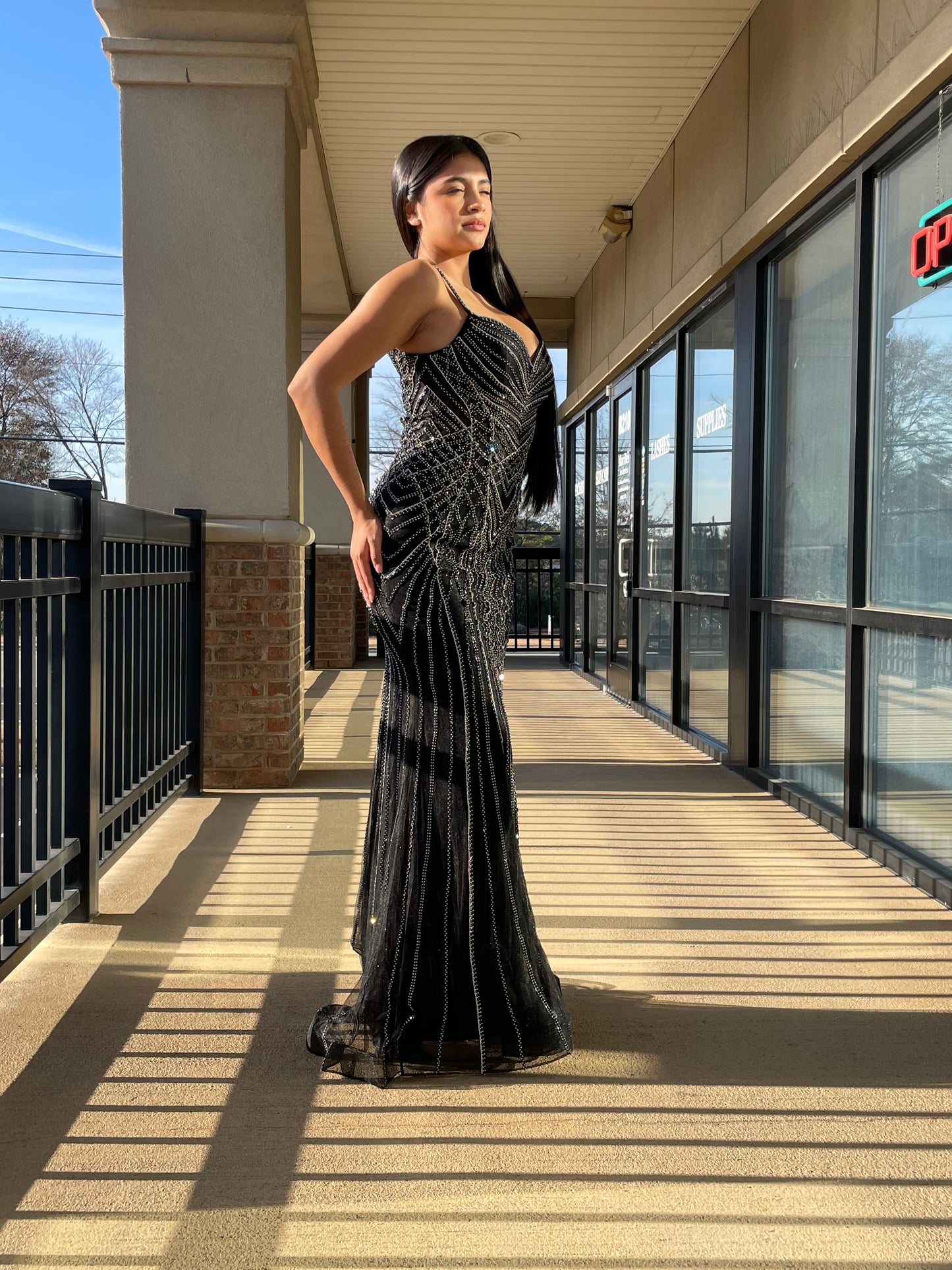 The Josephine Beaded Gown