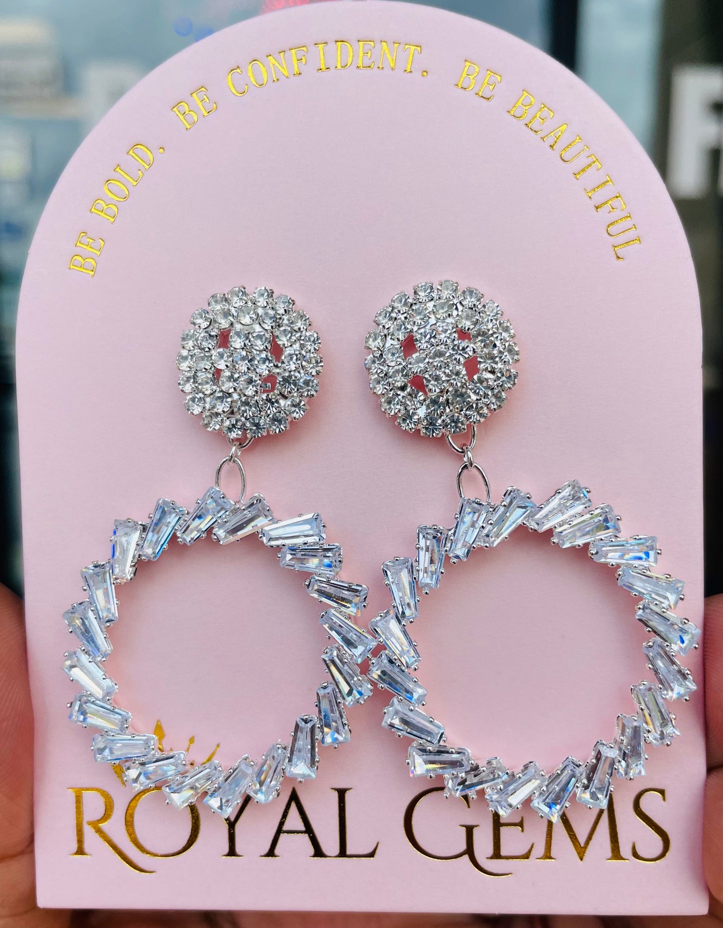 Hoop Dangle Earrings