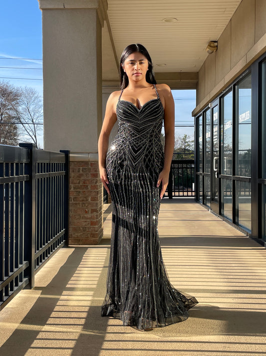 The Josephine Beaded Gown