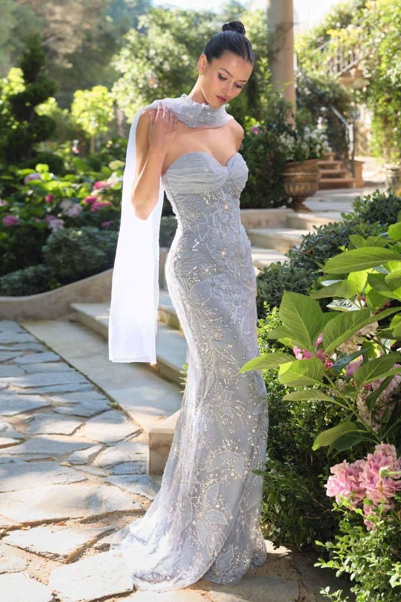 The Brenda Strapless Fitted Dress
