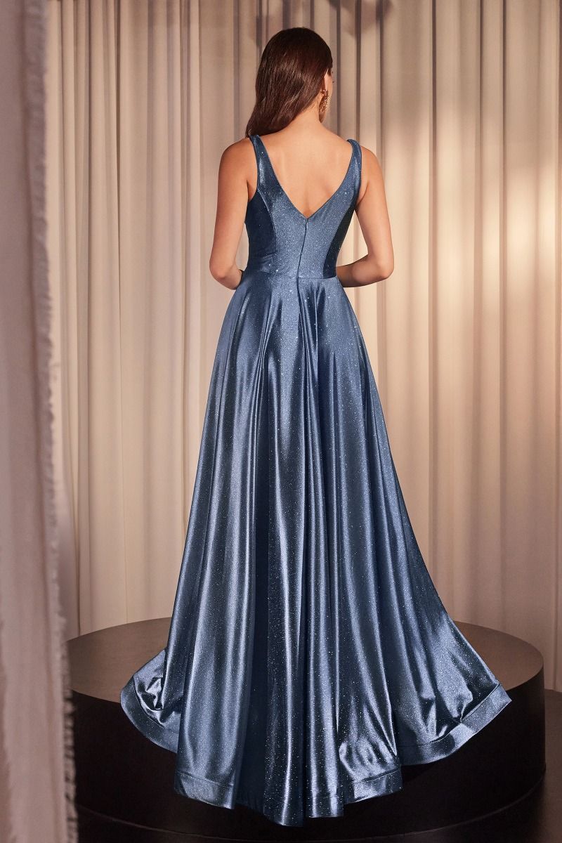 The Adella Glitter A-line Dress