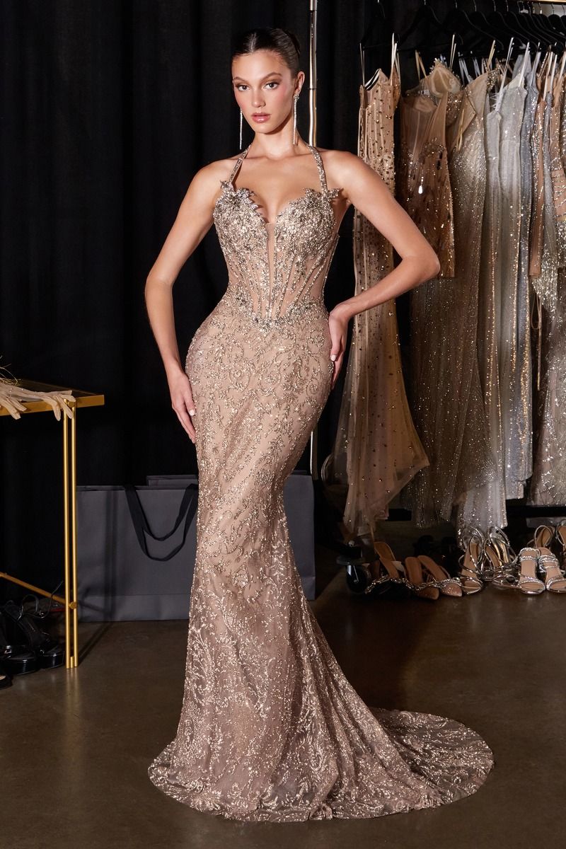 The Diamond Embellished Dress