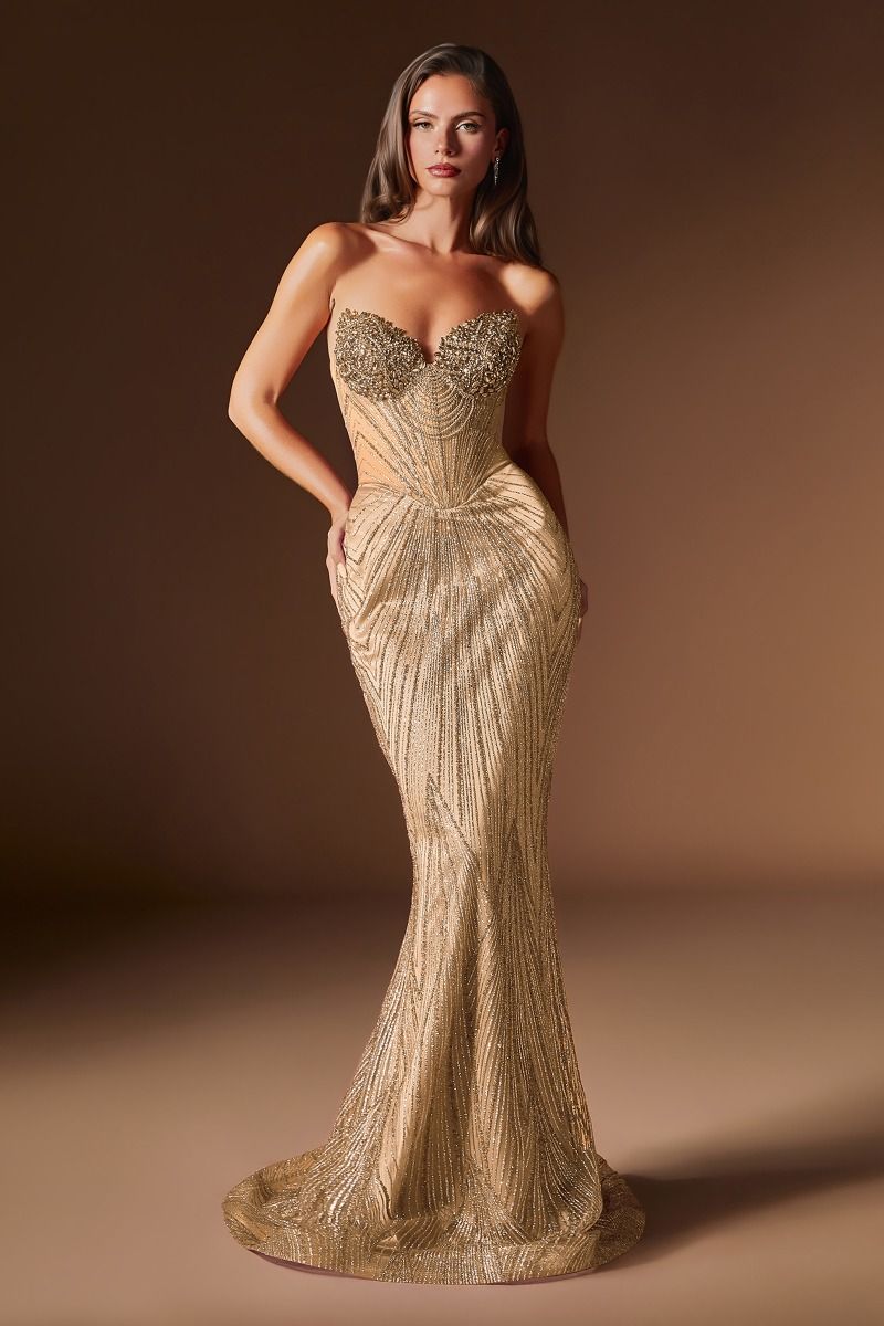 The Katrina Glitter Gown