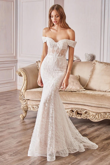 The Jolie Lace Wedding Gown