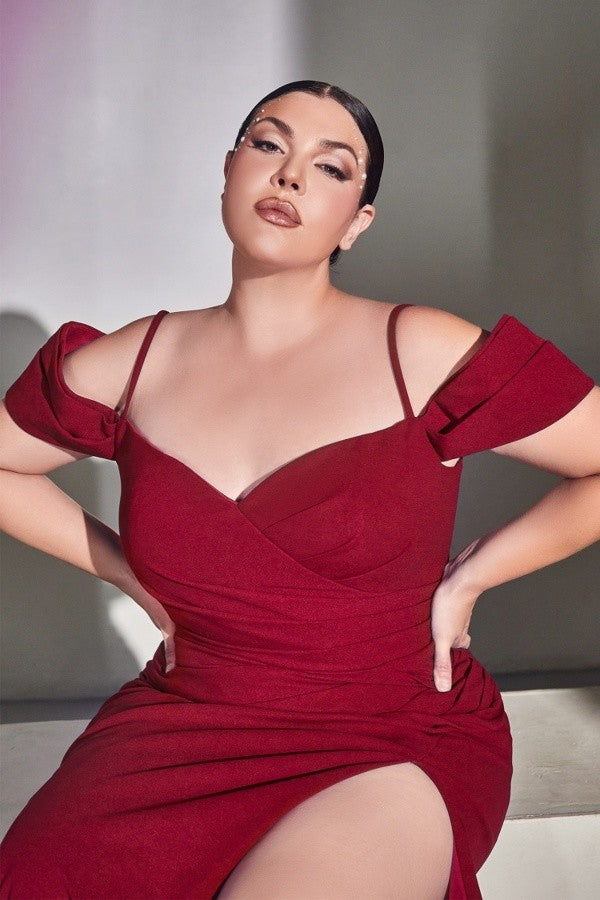 Off the Shoulder Bridesmaids Dress
