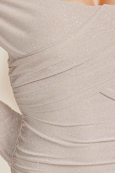 Plus Off Shoulder Night Party Maxi Dress