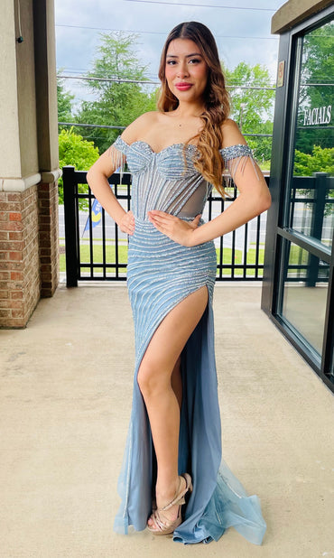 The Celeste Crystal Gown