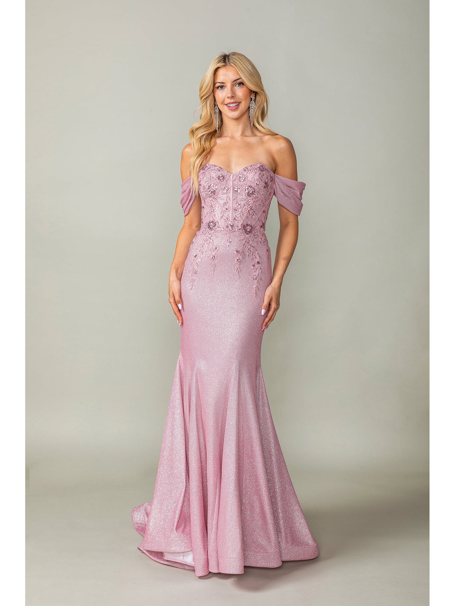 The Catalina Off the Shoulder Gown