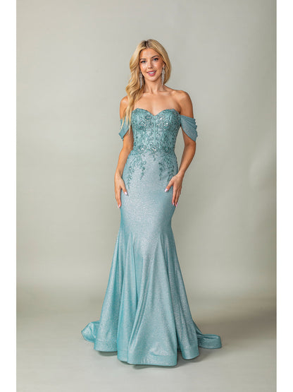 The Catalina Off the Shoulder Gown