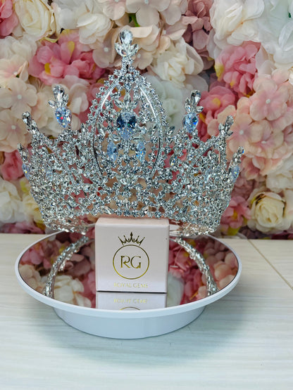 Tall Silver Quinceañera or Sweet 16 Crown