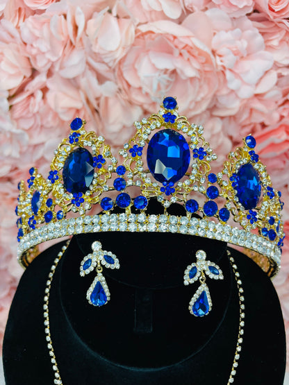 Royal with Gold Crown Set