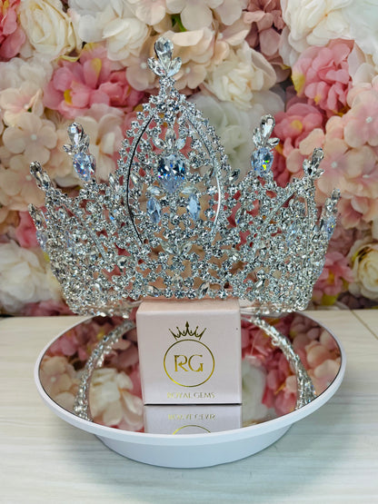 Tall Silver Quinceañera or Sweet 16 Crown