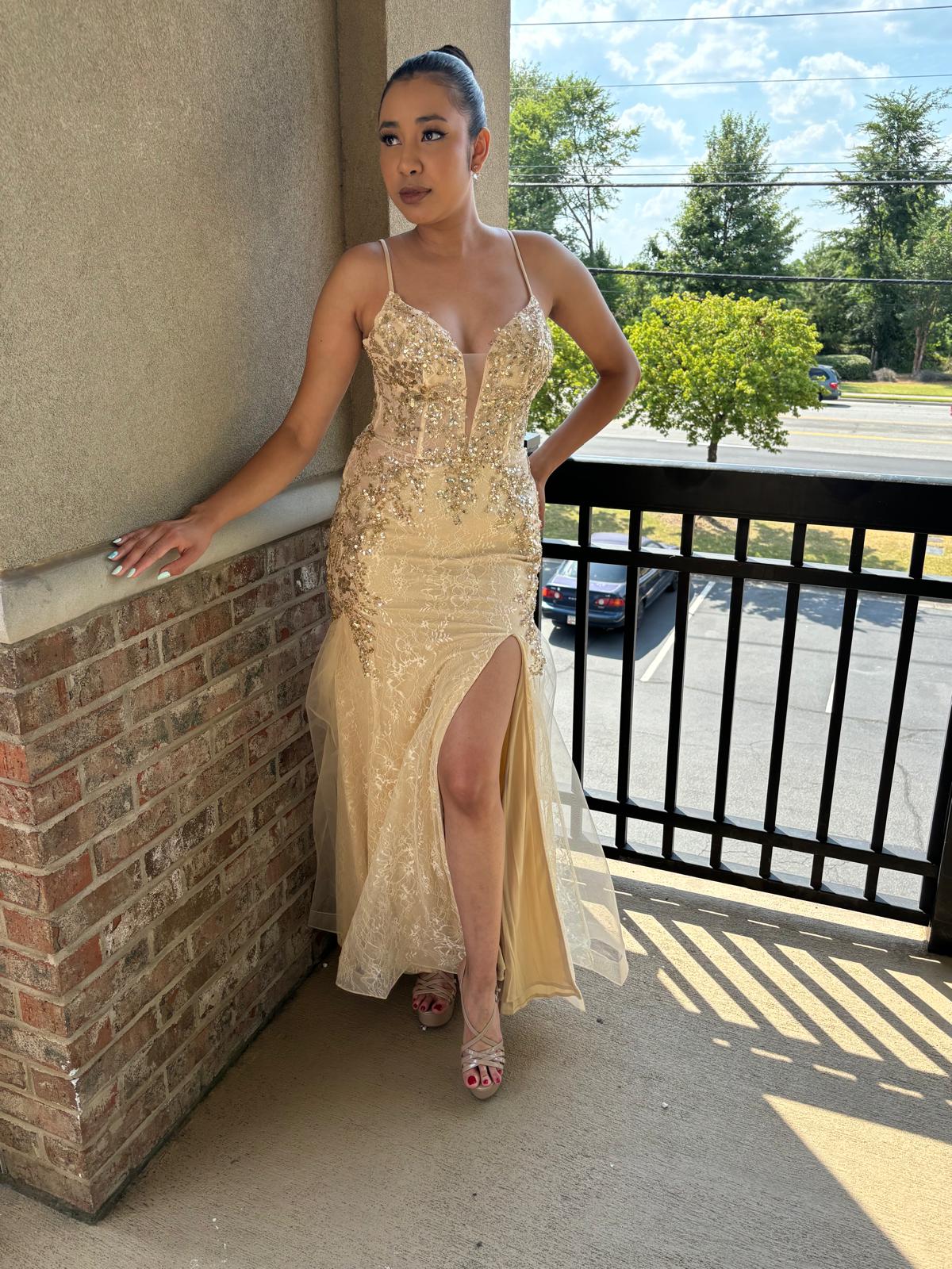 Maya Sequin Evening Gown Flower's Dress Boutique Maya Sequin Evening Gown Flower's Dress Boutique