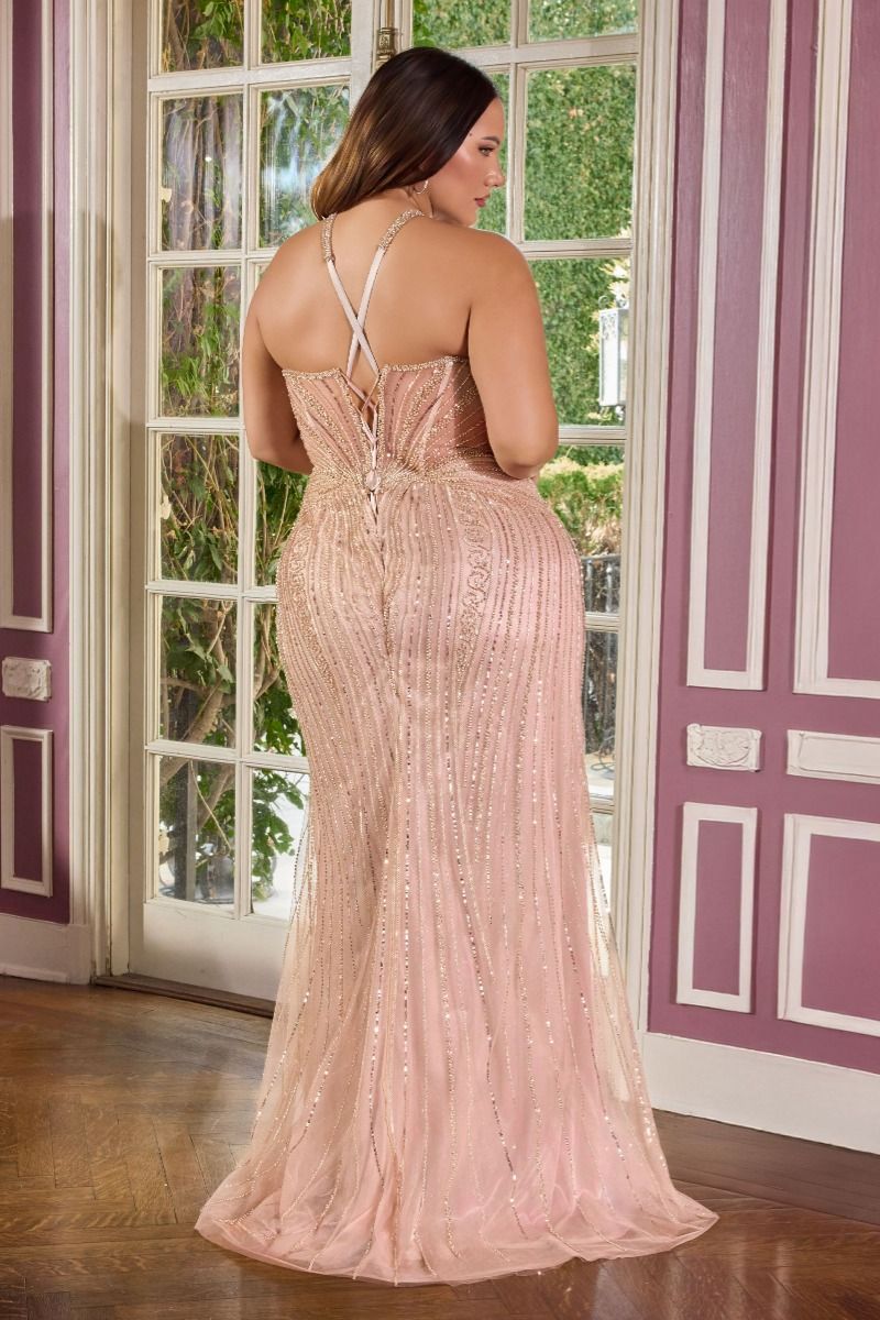 The Stella Sequin Plus Size Gown
