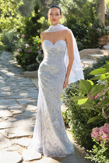 The Brenda Strapless Fitted Dress