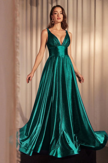 The Adella Glitter A-line Dress