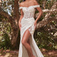 Reece Wedding Gown with Floral Appliques