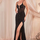 The Jenicka Sequin Fitted Gown