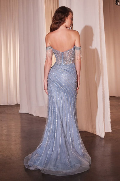 The Celeste Crystal Gown