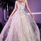 A-line Embellished Tulle Gown