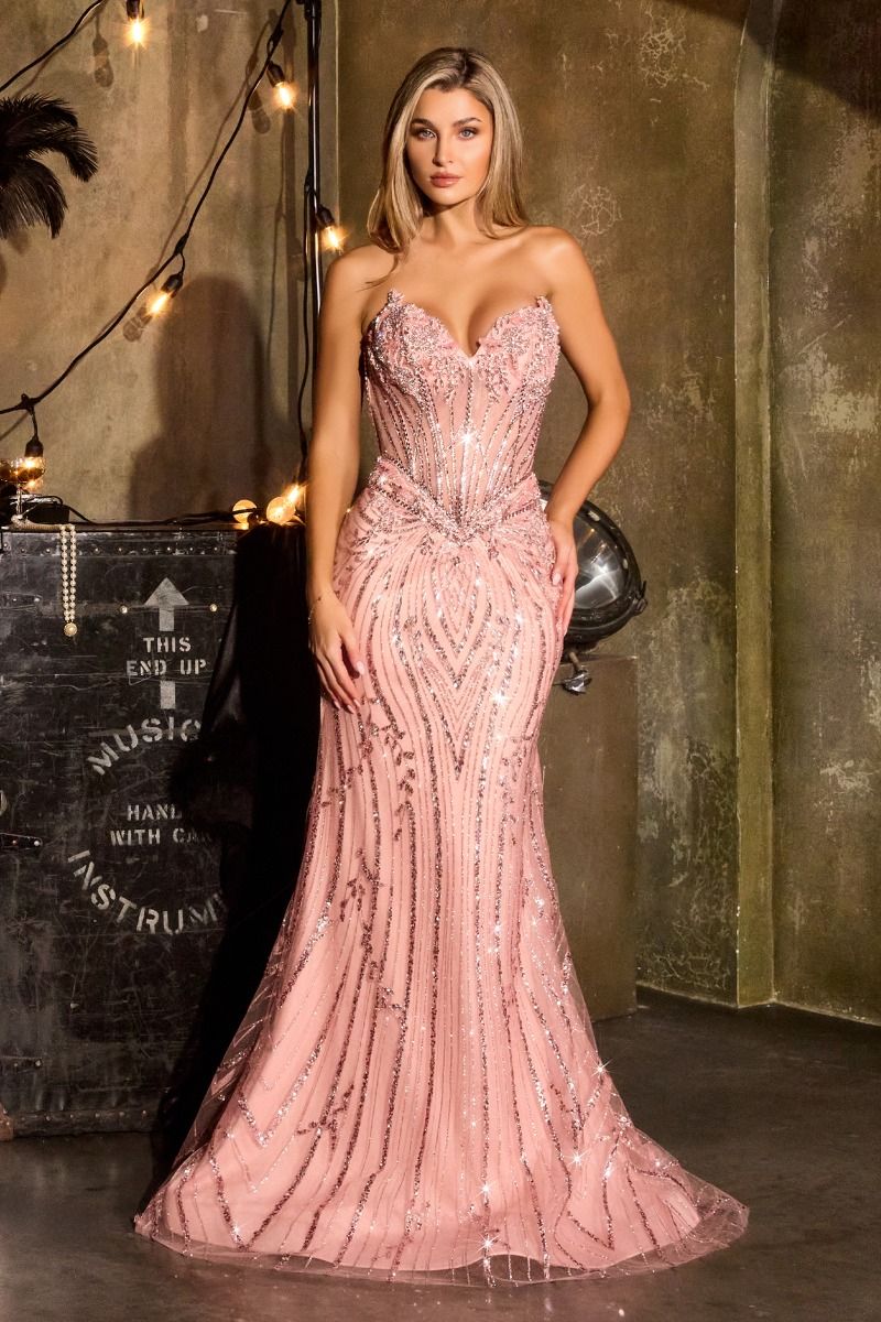 pink boutique formal dresses Sherri Hill Dress 58005