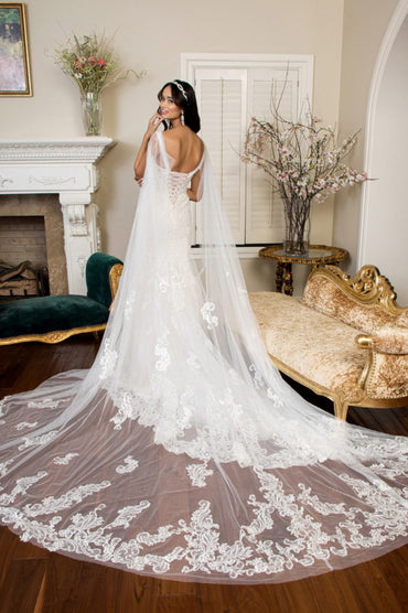 The Josefina Lace Wedding Gown