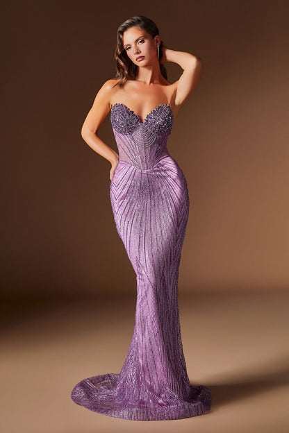 The Katrina Glitter Gown