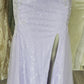 Maya Lilac Sequin Evening Gown
