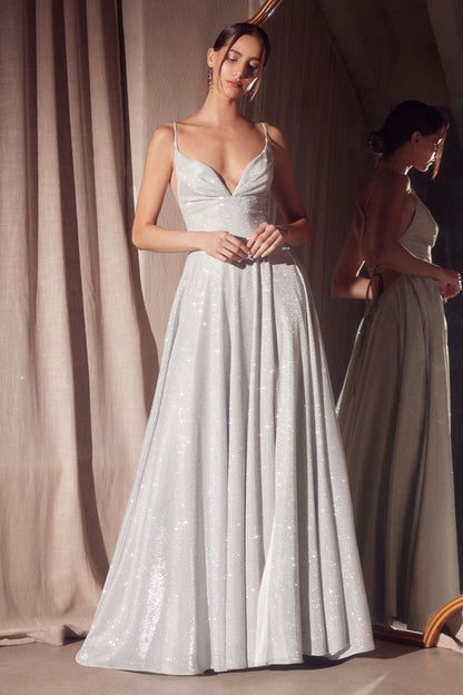 The Jaz A-line Open Back Dress