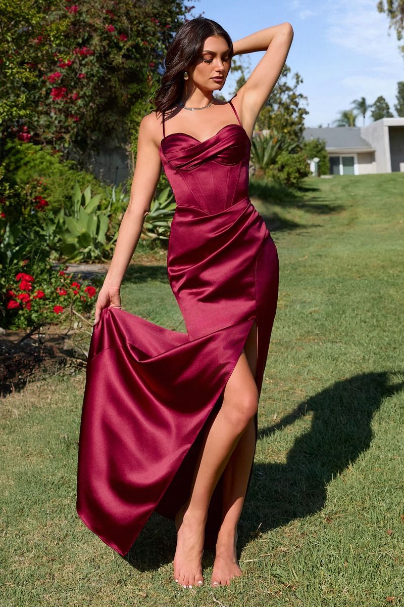 The Debora Satin Dress