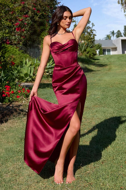 The Debora Satin Dress