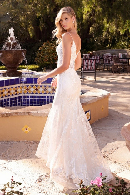 Mermaid Corset Lace Wedding Dress