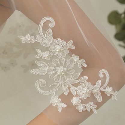 Lace Fingertip Wedding Veil