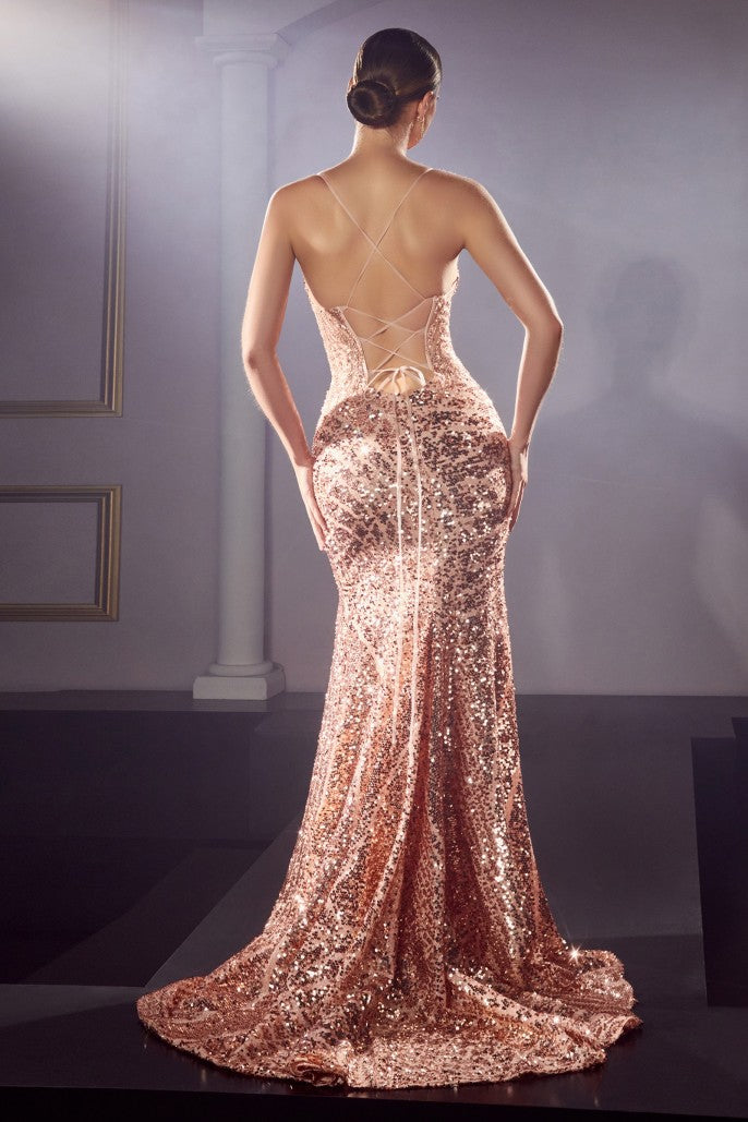 Mia Sequin Dress - Gold Sequin – HVN